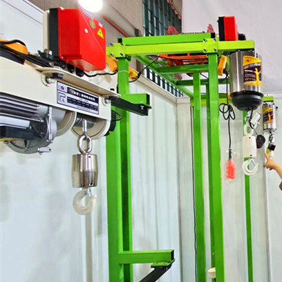 多吊點商場電動吊鉤安裝中零件丟失的處理